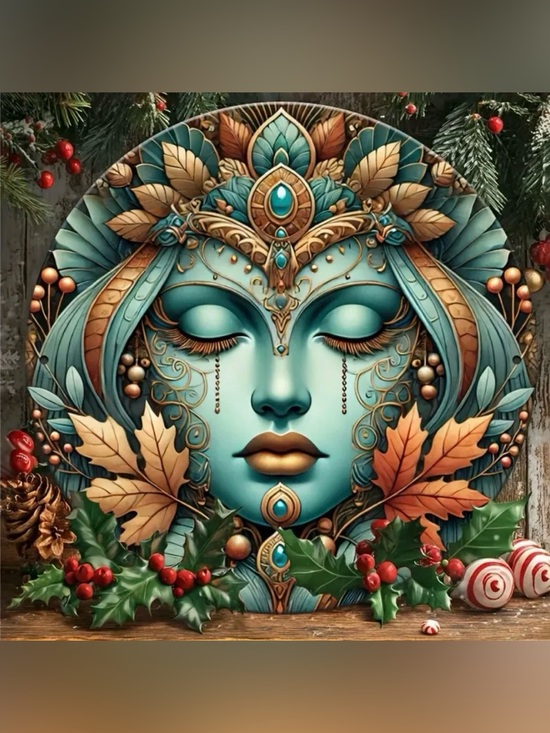Other - Bohemian Goddess 2D Flat Metal Wall Art New